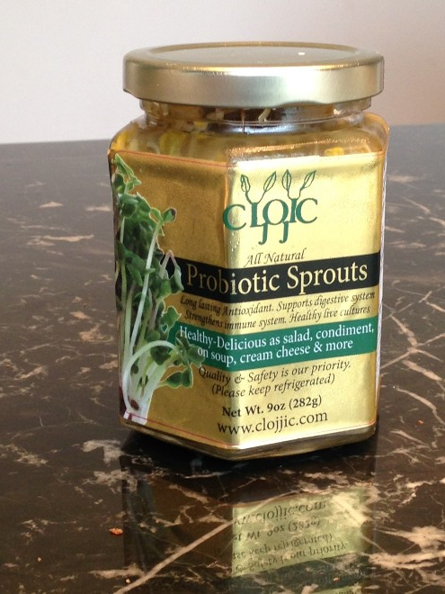 A Jar of Our Probiotic Sprouts in Clarkston, MI